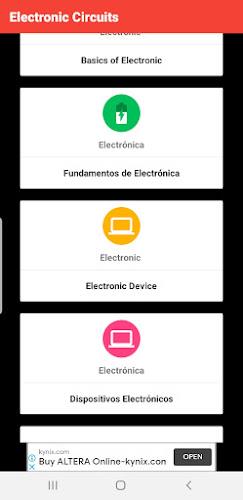 Electronics Circuits Скриншот 3