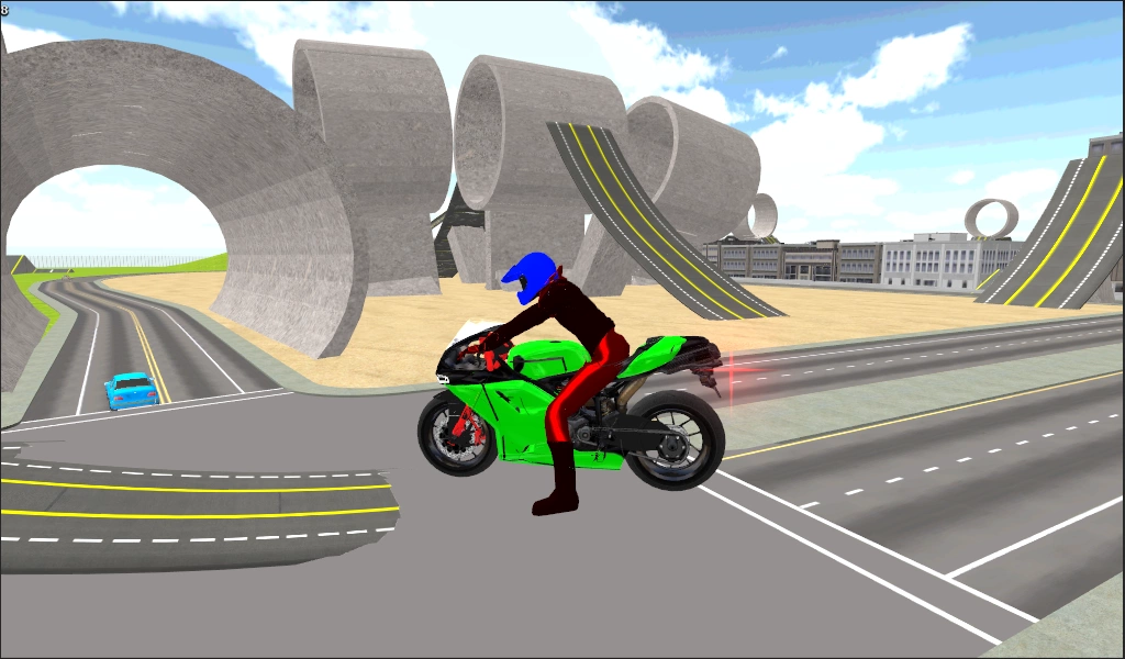 Motorbike Stunt Race 3D應用截圖第1張