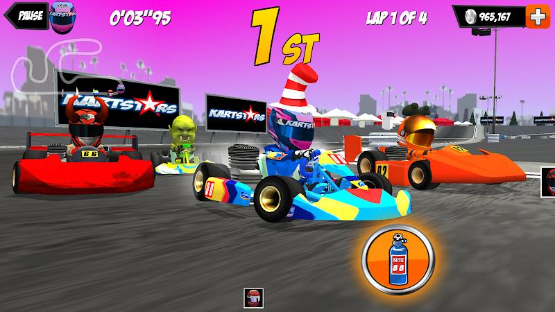 Kart Stars Schermafbeelding 2