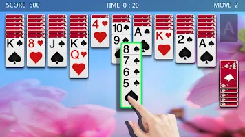 Spider Solitaire-card game Screenshot 4