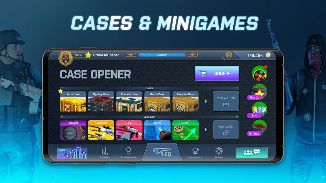 Case Opener - skins simulator Mod Screenshot 2