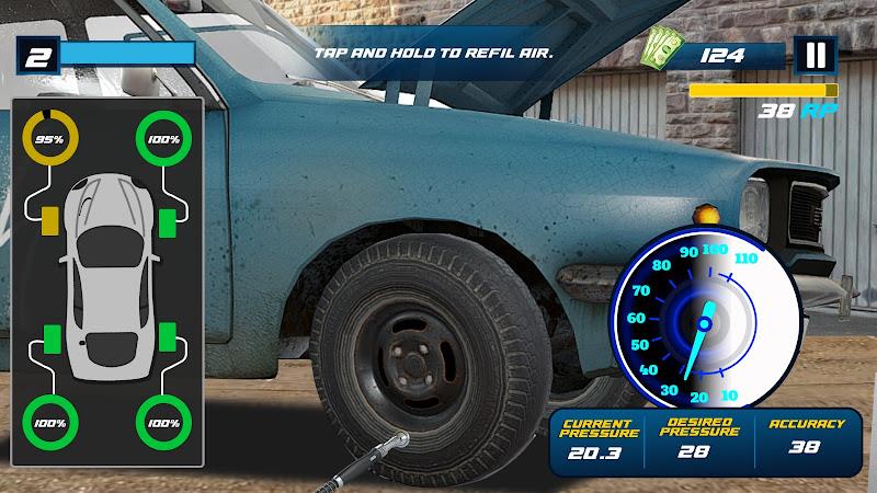 Tire Shop Car Mechanic Game 3d ภาพหน้าจอ 2