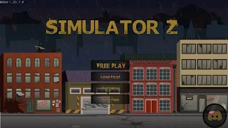 Zombie Simulator Z - Freemium Schermafbeelding 1