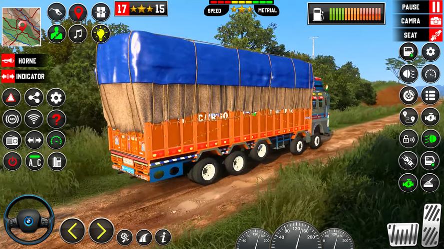 Indian Truck 3d Simulator 2024 Скриншот 4