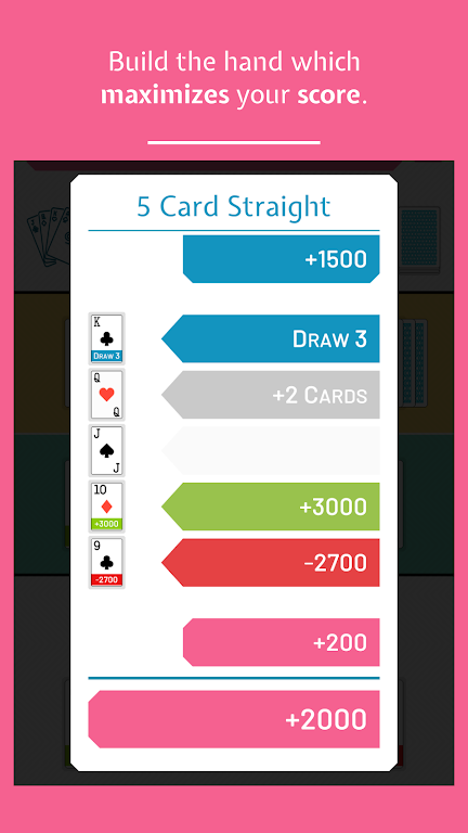 9-Draw: Poker Solitaire Puzzle Screenshot 4