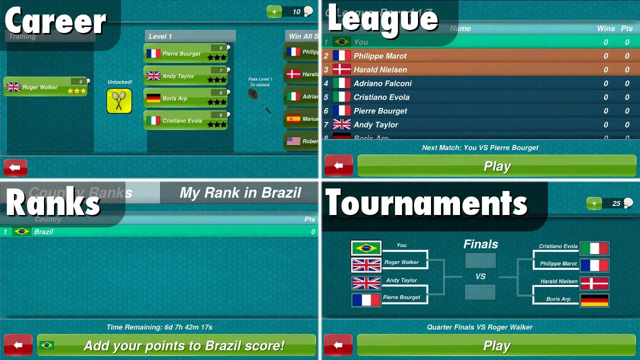 Badminton 3D Screenshot 2