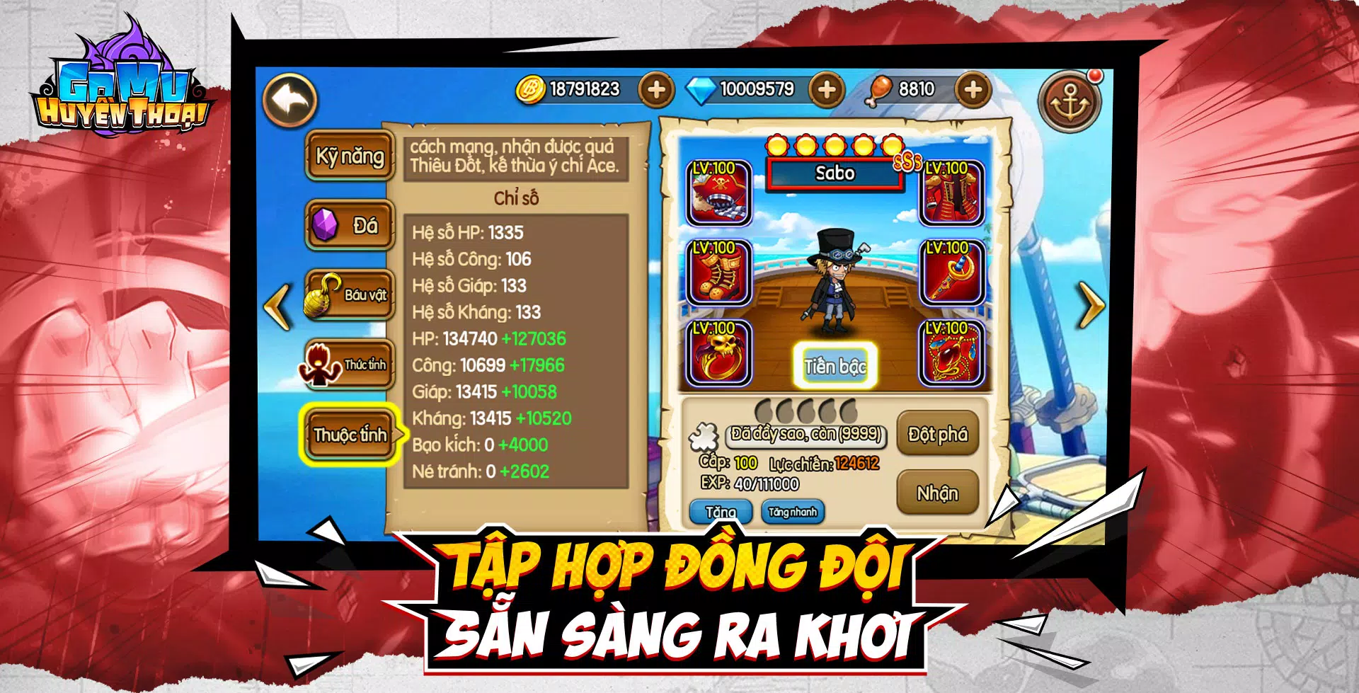 Gomu Huyền Thoại - Đại Chiến Captura de tela 4