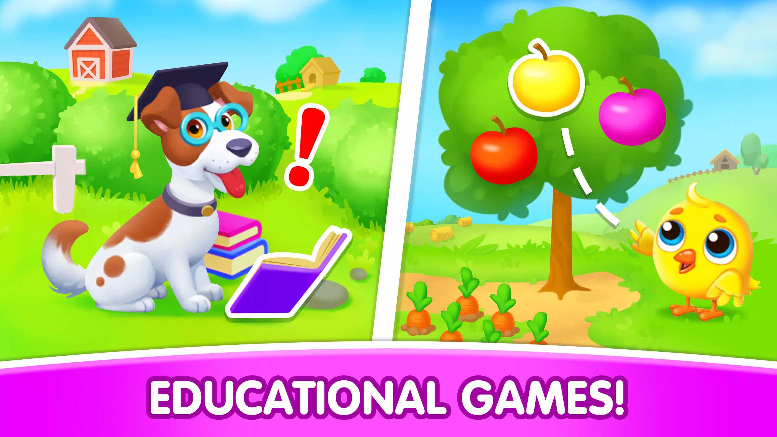 Education tablet game for kids ภาพหน้าจอ 1