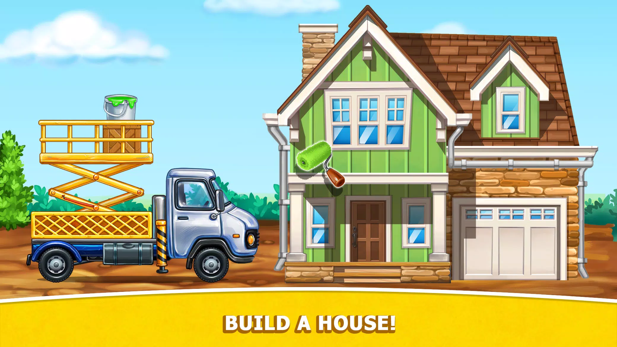 Kids Truck: City Builder Games Скриншот 4