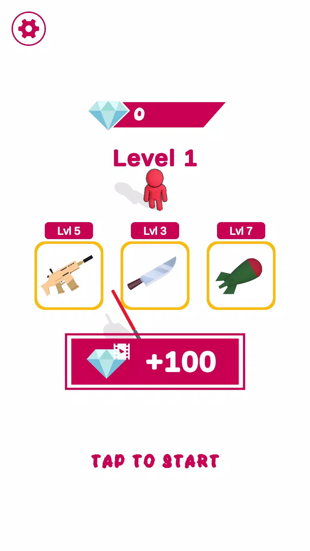 Schermata Stickman Laser - 3D 1