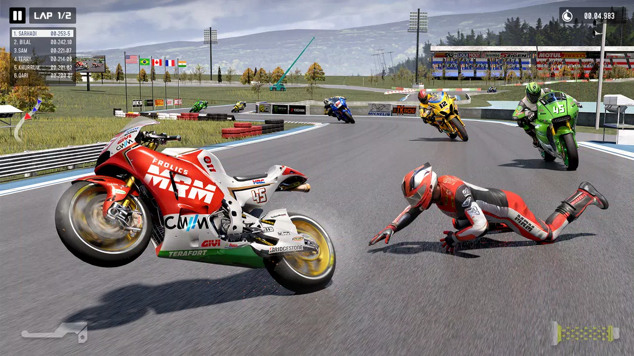 Moto Max: Bike Racing Games 3D Tangkapan skrin 3