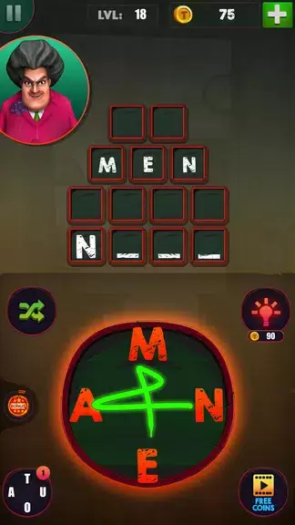 Scary Teacher : Word Games স্ক্রিনশট 2