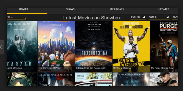 Showbox Скриншот 3