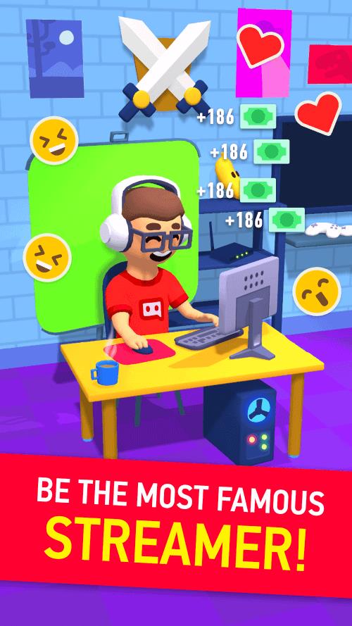 Idle Streamer Tycoon Screenshot 1