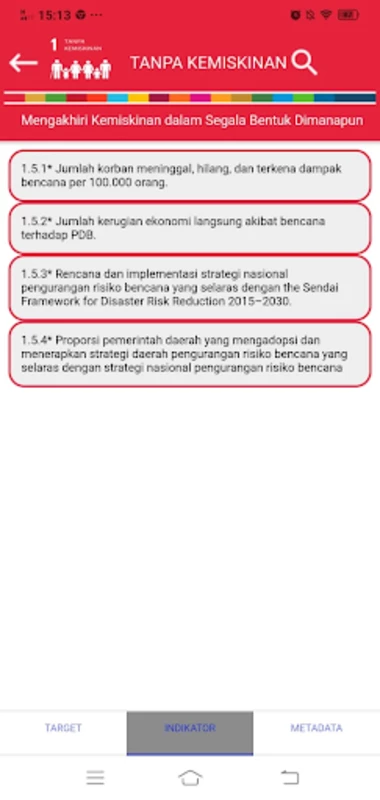 SDG Metadata Indonesia應用截圖第1張