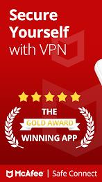 Safe Connect VPN: Secure Wi-Fi ဖန်သားပြင်ဓာတ်ပုံ 1