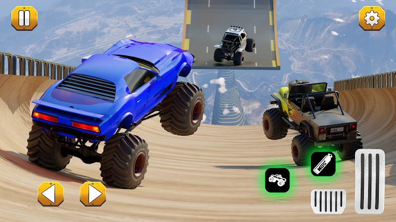 Monster Truck Ramp: Car Games Captura de tela 3