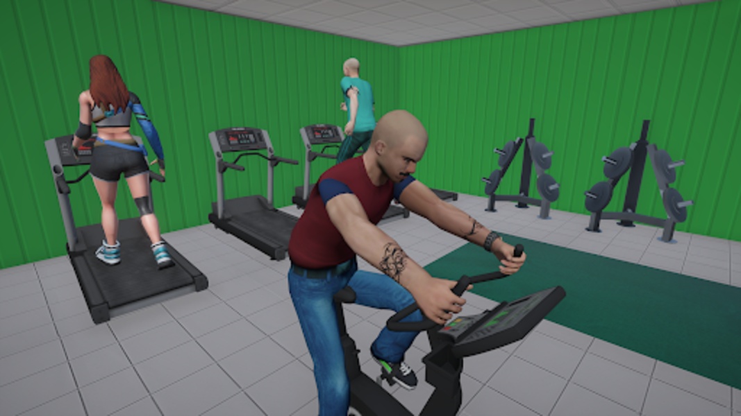 Gym simulator 24 : Gym Tycoon ภาพหน้าจอ 1