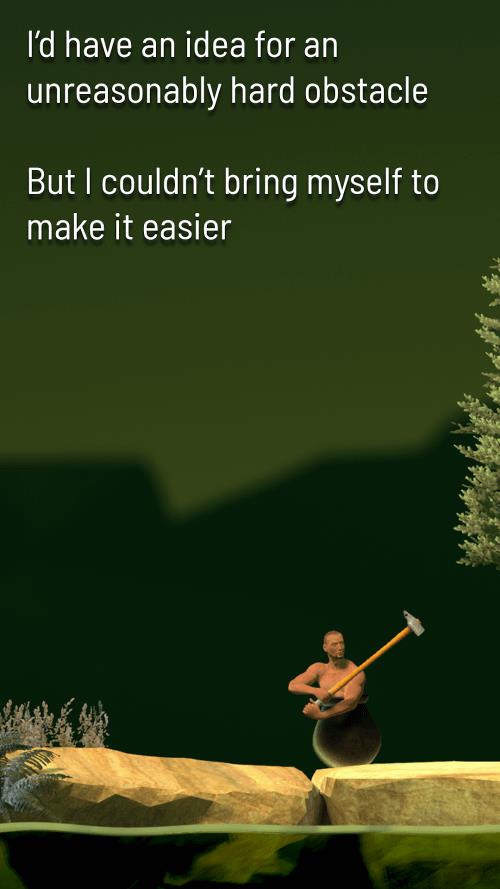 Getting Over It Screenshot 2