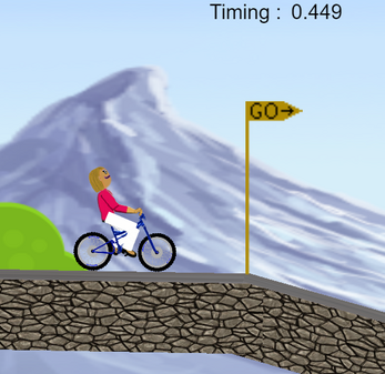 Corey (Downhill bike physics demo) Screenshot 2