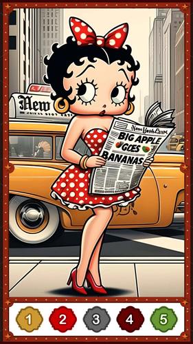 Retro Style Coloring Games スクリーンショット 1