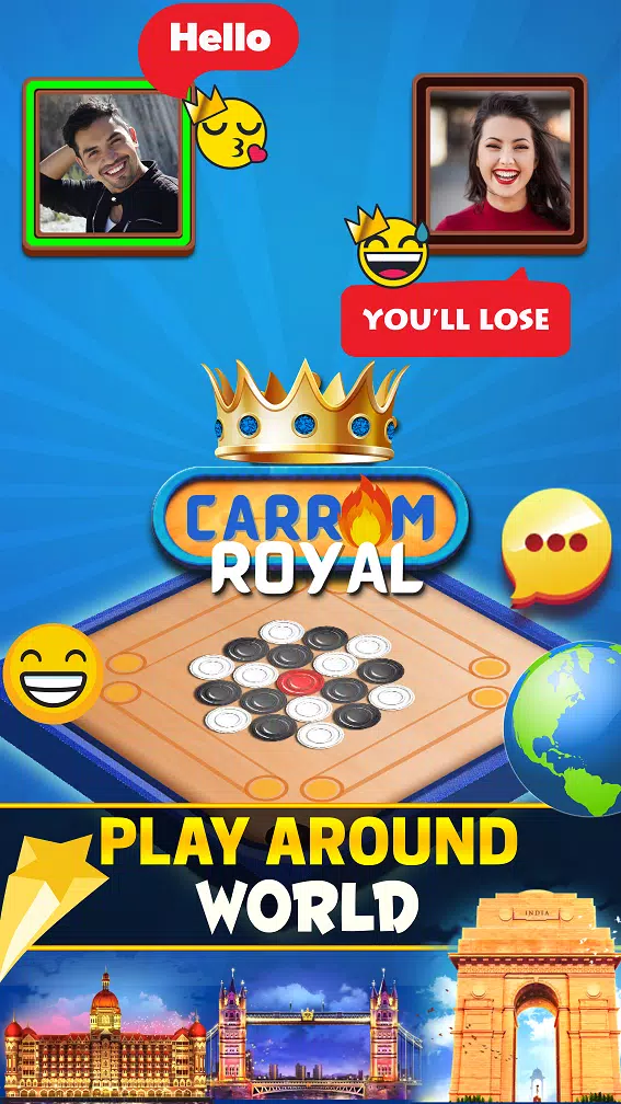 Carrom Royal應用截圖第1張