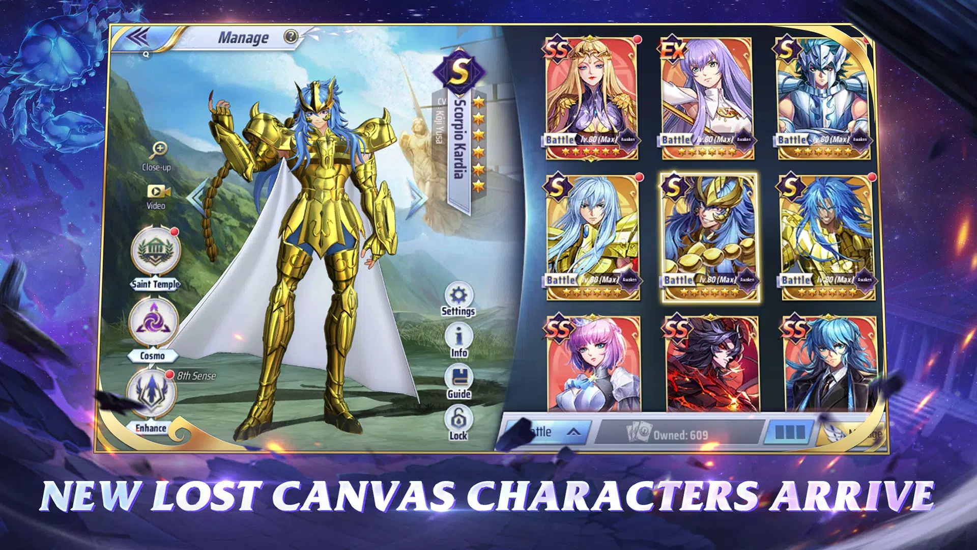 Saint Seiya Awakening: KOTZ ภาพหน้าจอ 3