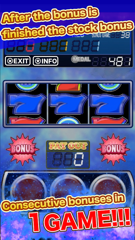 Slots【1G combo】Japanese Free Pachi-Slot game应用截图第2张
