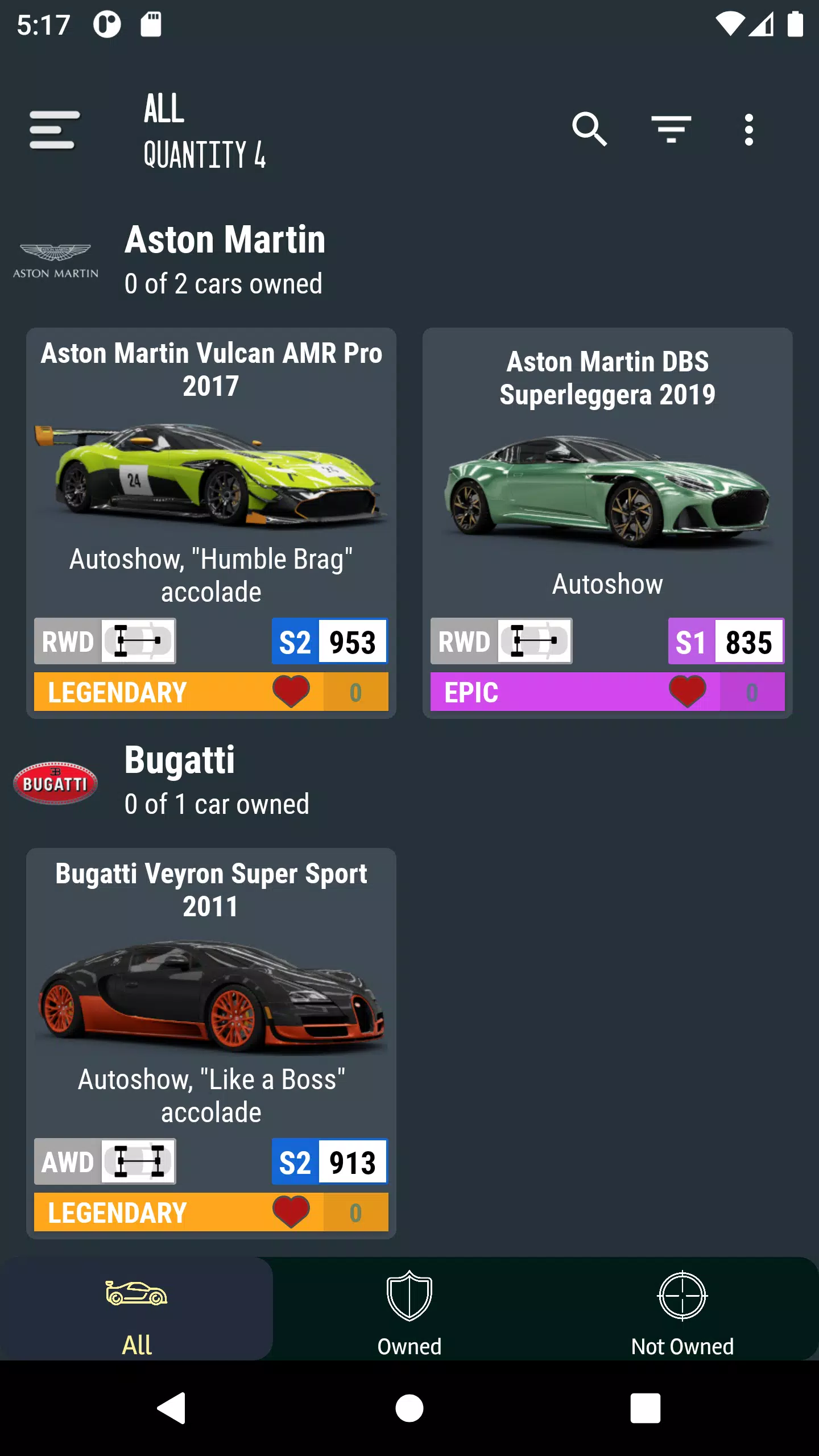 Car Tracker for ForzaHorizon5应用截图第4张