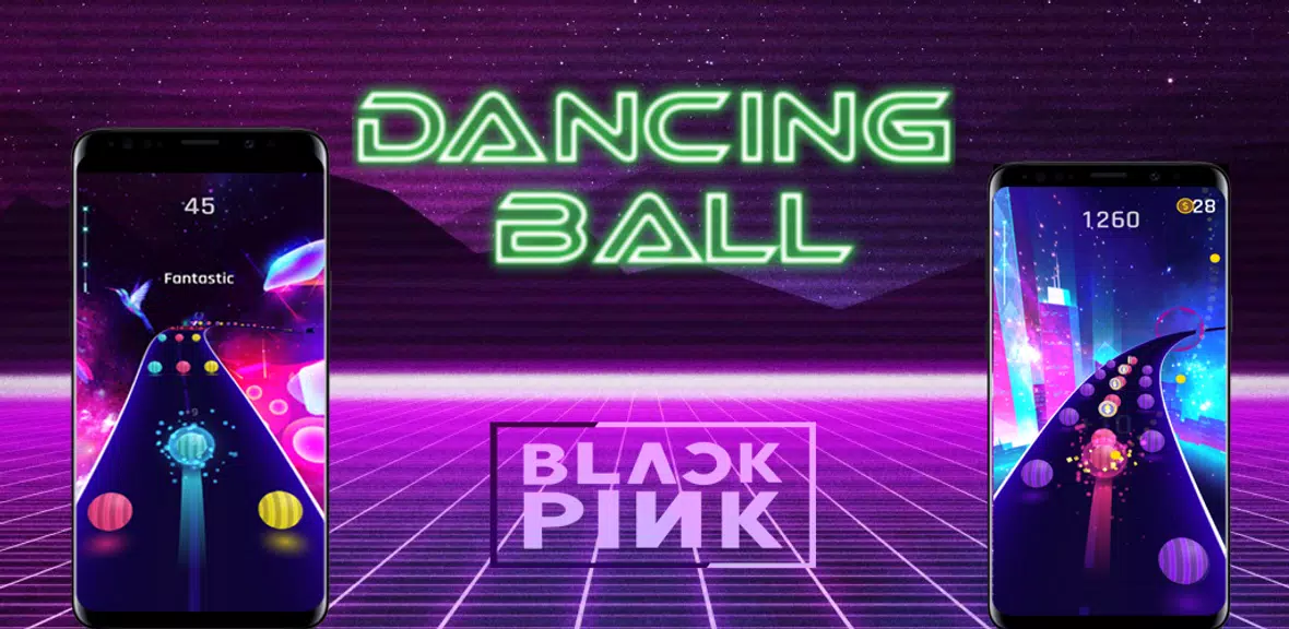 BTS BLINK: KPOP Rolling Ball Schermafbeelding 2