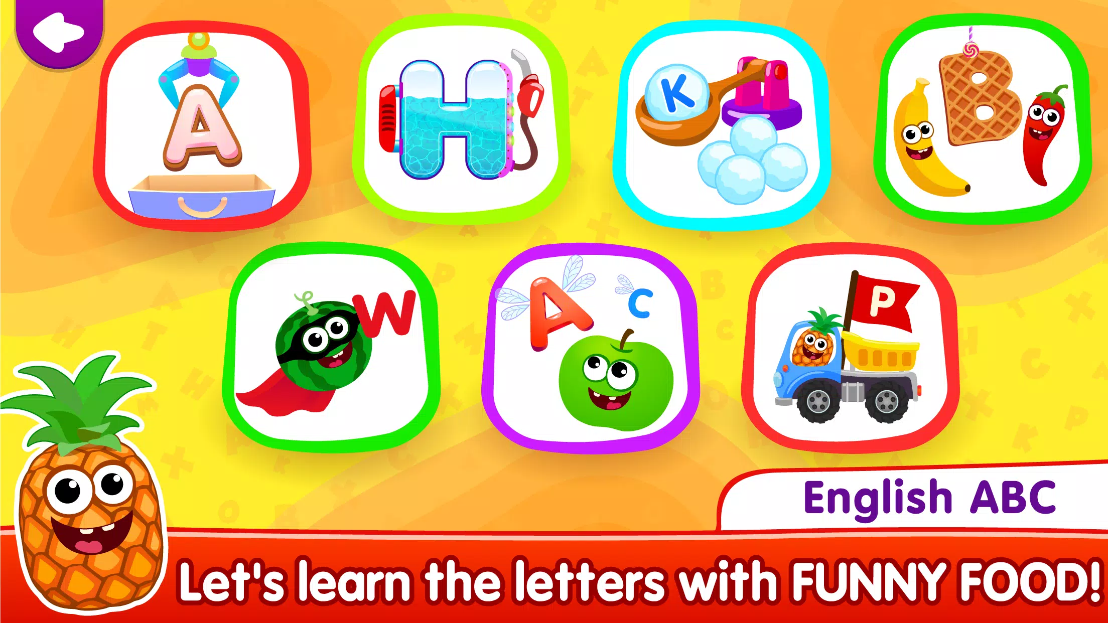 ABC kids! Alphabet learning! Ekran Görüntüsü 1