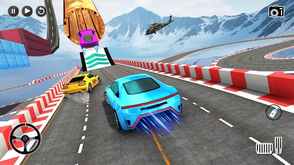 Mega Ramp Car Stunt Racing 3d Zrzut ekranu 3