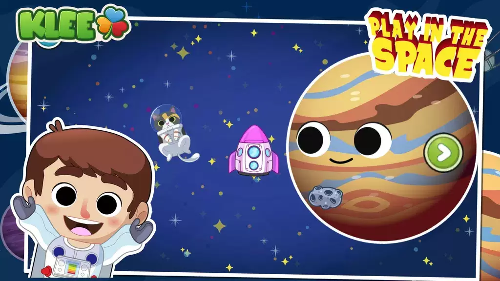 Play city SPACE Game for kids 스크린샷 2