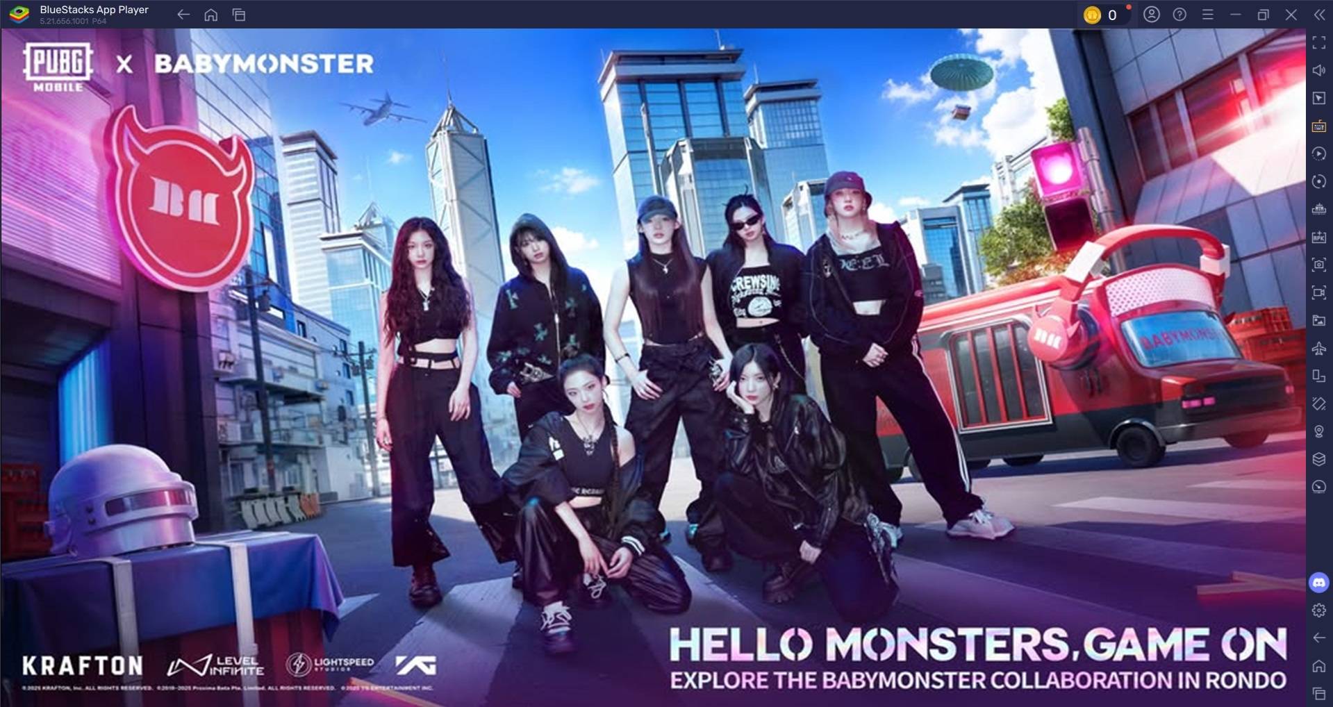 PUBG Mobile Babymonster Collaboration Event