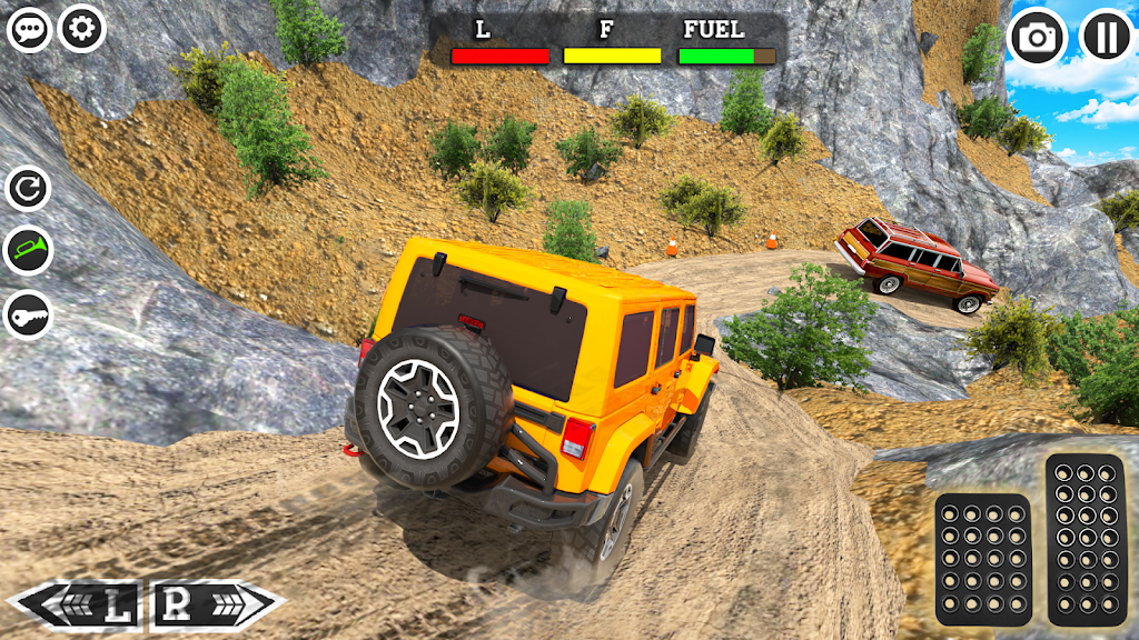 4x4 Mountain Climb Car Games Capture d'écran 4