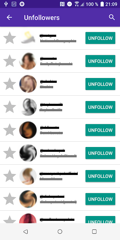 Unfollowers & Ghost Followers應用截圖第3張