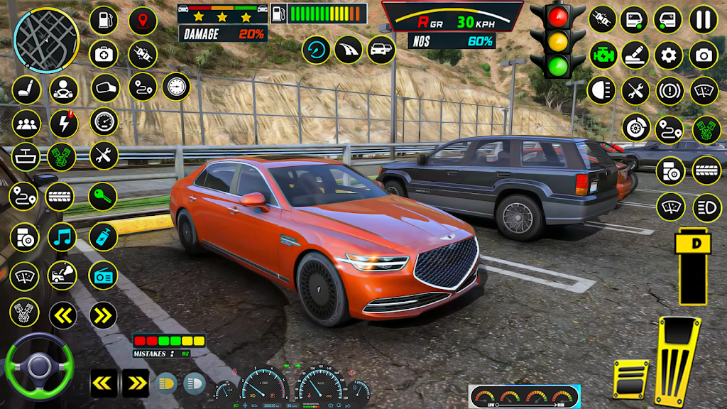 City Car Driving Game 3D 2024 Ảnh chụp màn hình 3