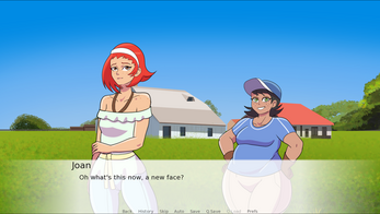 Pink World 2 (Farm Edition) - A Bimbofication Visual Novel Schermafbeelding 1