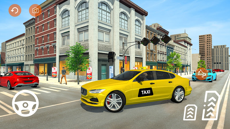 Grand Taxi simulator 3D game ภาพหน้าจอ 1