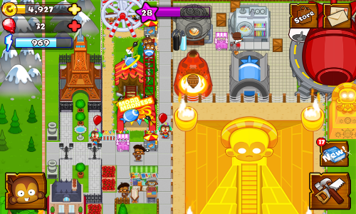 Bloons Monkey City Mod Tangkapan skrin 3