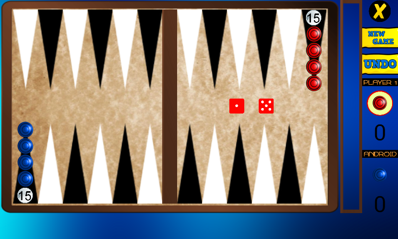 Narde - Long Backgammon by Clarka Apps Screenshot 1