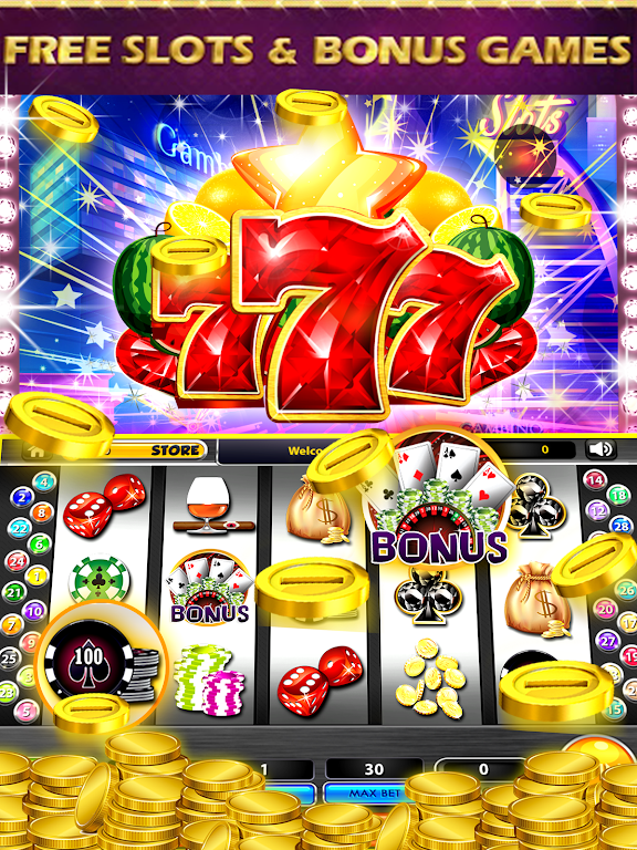 Raging 777 Vegas Party Slots Screenshot 2
