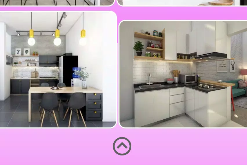 Minimalist Kitchen Design Screenshot 3