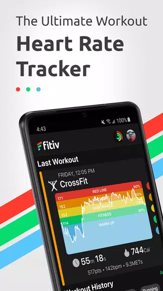 FITIV Pulse трекер активности Скриншот 1