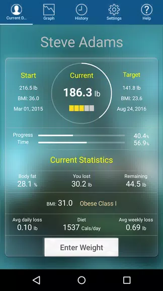 Monitor Your Weight应用截图第1张