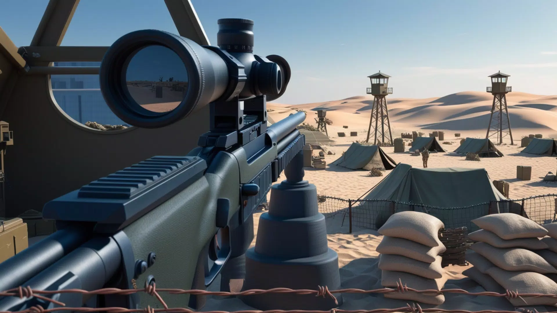 Sniper X : Desert Hunt FPS 3D Скриншот 1