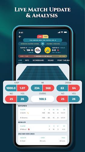 Magic Cricket Live Line - Exch Captura de tela 2