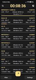 Look4Sat Satellite tracker Capture d'écran 1