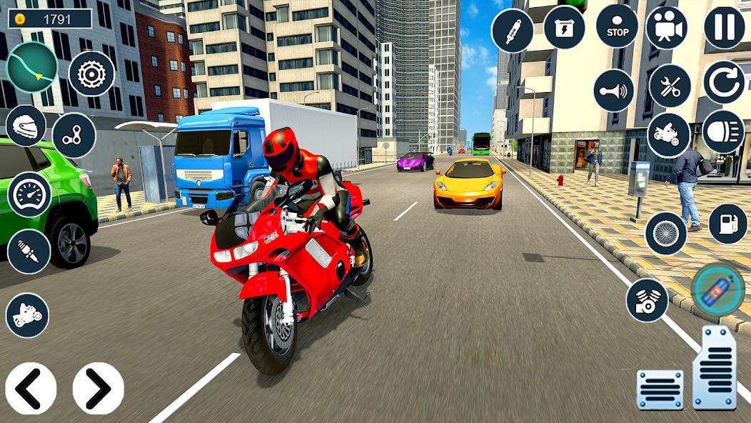 Schermata Moto Bike Racing: Bike Games Mod 3