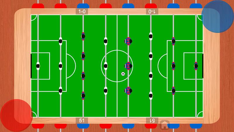 Foosball table soccer 1 2 3 4 Screenshot 4